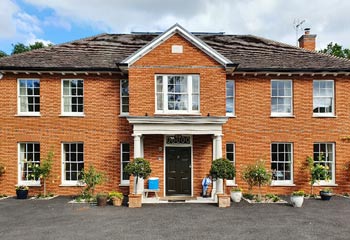 Commanding triple sash window above the impressive Entrance Door was a common feature in Georgian Era