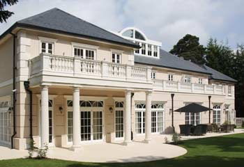 Luxury Mansion. As the old saying goes “the devil is in the detail” – it could not be more true than for the character of the opulent mansion. This impressive property style was complemented by our unique arched bifold doors and Slimline Casement windows.