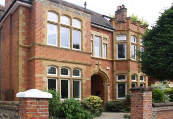 Keeping the look. Early Edwardian arched casement timber windows with leaded lights were authentically matched by our Slimline timber casement windows so the house keeps its period look and value.