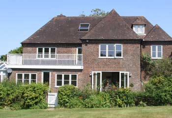 Restoring the look. Unsightly PVC windows inherited by the new owners have been re-designed and replaced with more authentic 1920’s Cottage Style windows and doors to enhance the look of this beautiful period home.