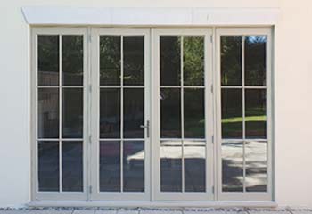 Extra Tall Slimline French Doors with Sidelights