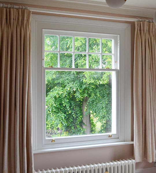 Timber Sash Windows in Kensington Homes Today